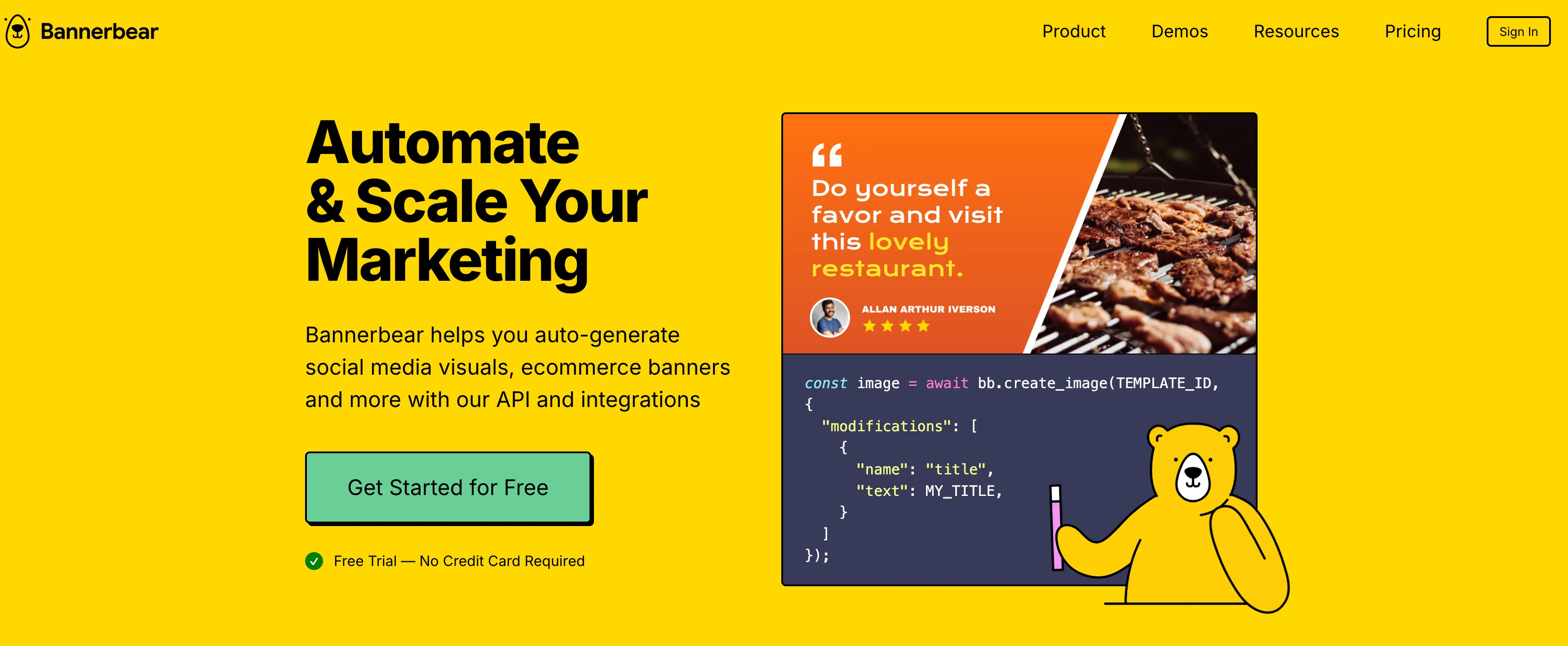 Bannerbear - AI Tool