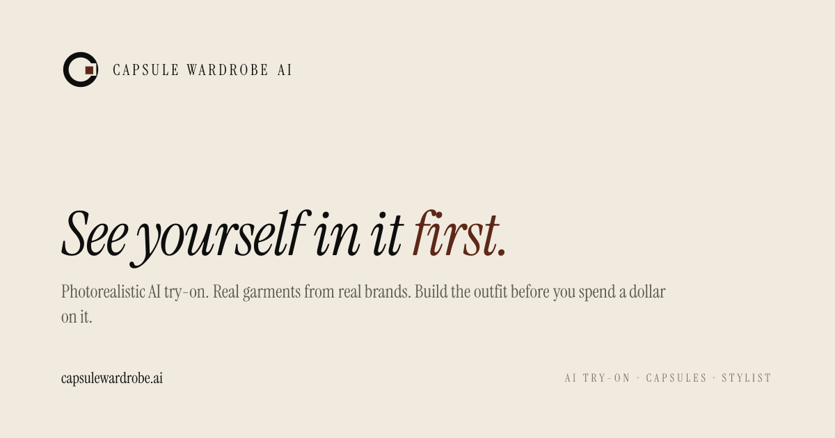 Capsule Wardrobe AI - AI Tool