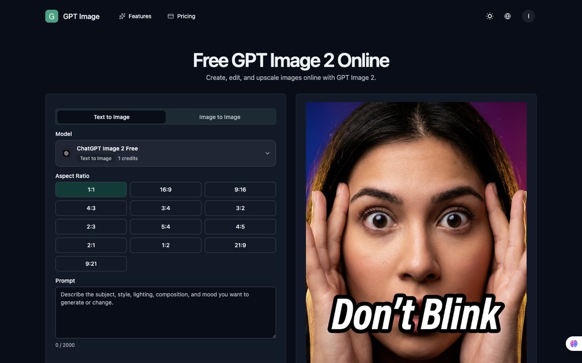 GPT Image 2 - AI Tool