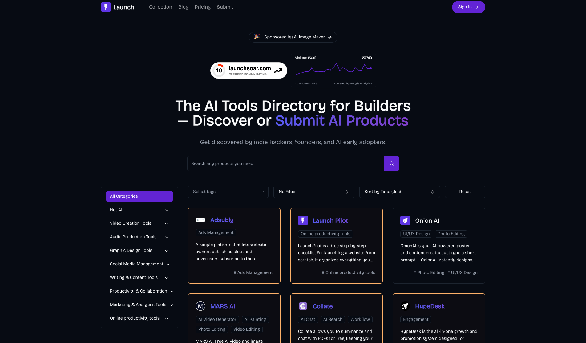 Launch - AI Tool