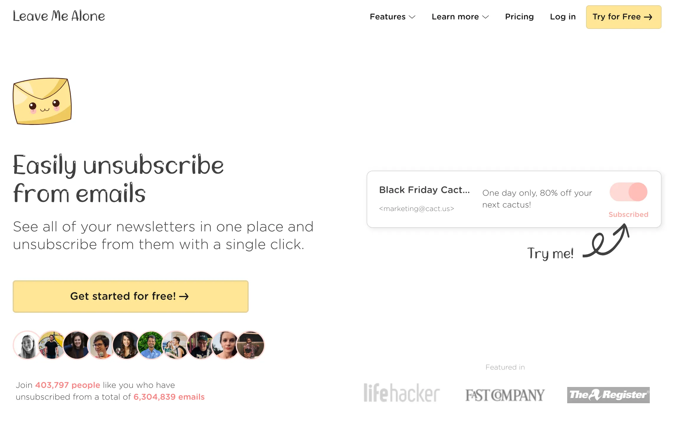 Leave Me Alone - AI Tool