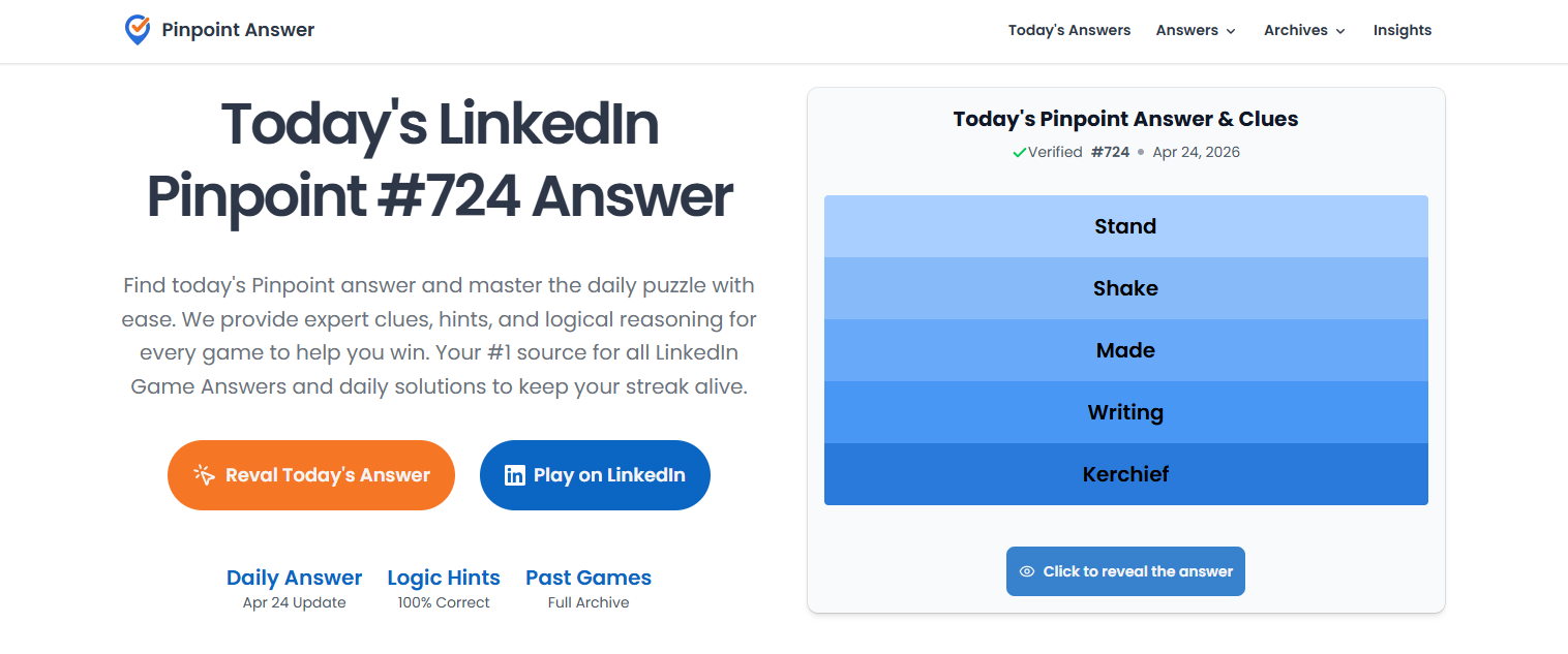 Linkedin Pinpoint Answer - AI Tool