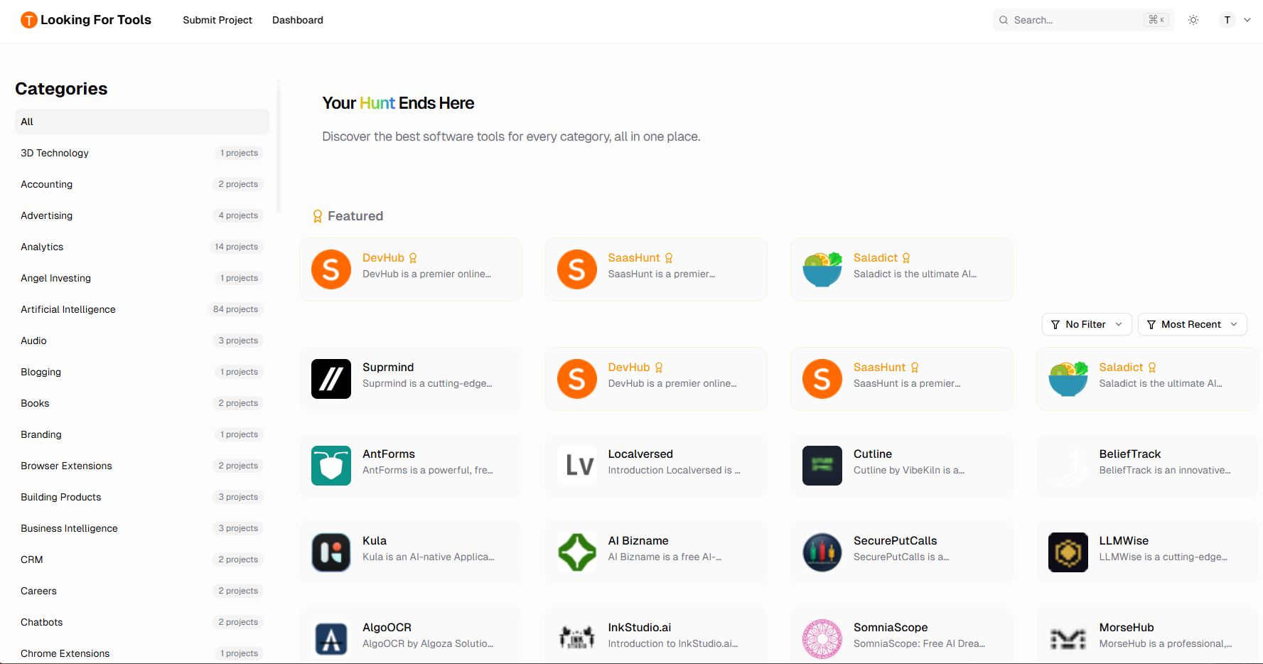 LookingForTools - AI Tool