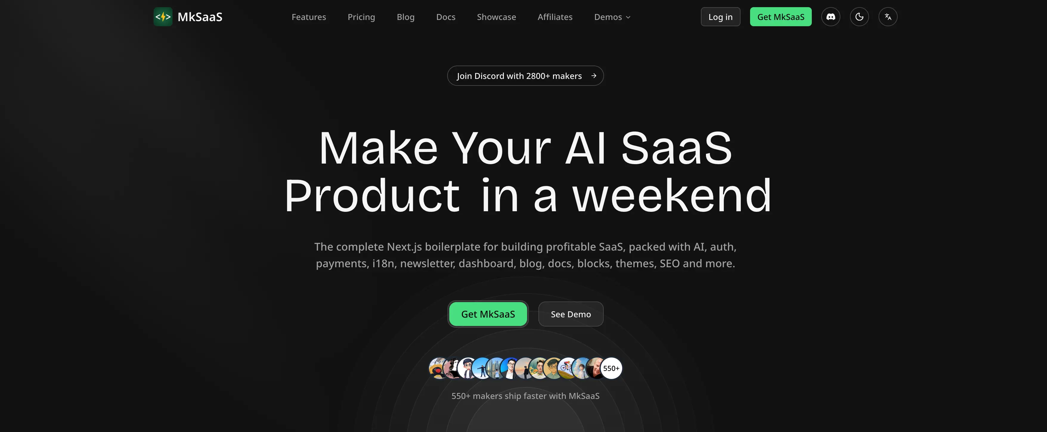MkSaaS - AI Tool