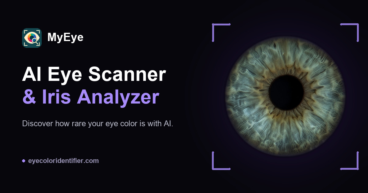 MyEye - Eye Color Identifier - AI Tool