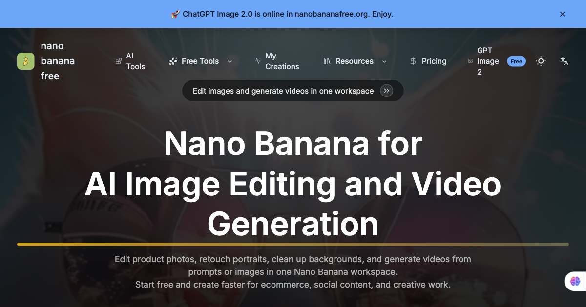 Nano Banana Free - AI Tool