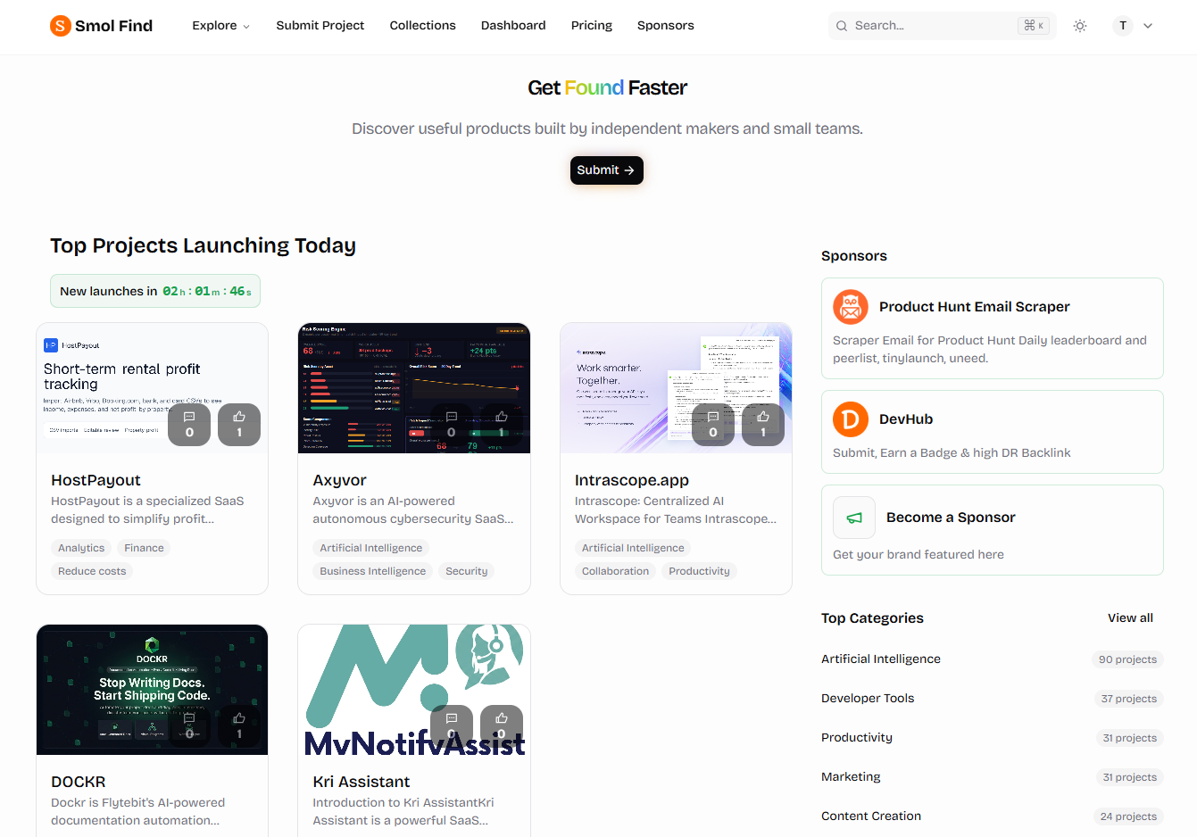SmolFind - AI Tool