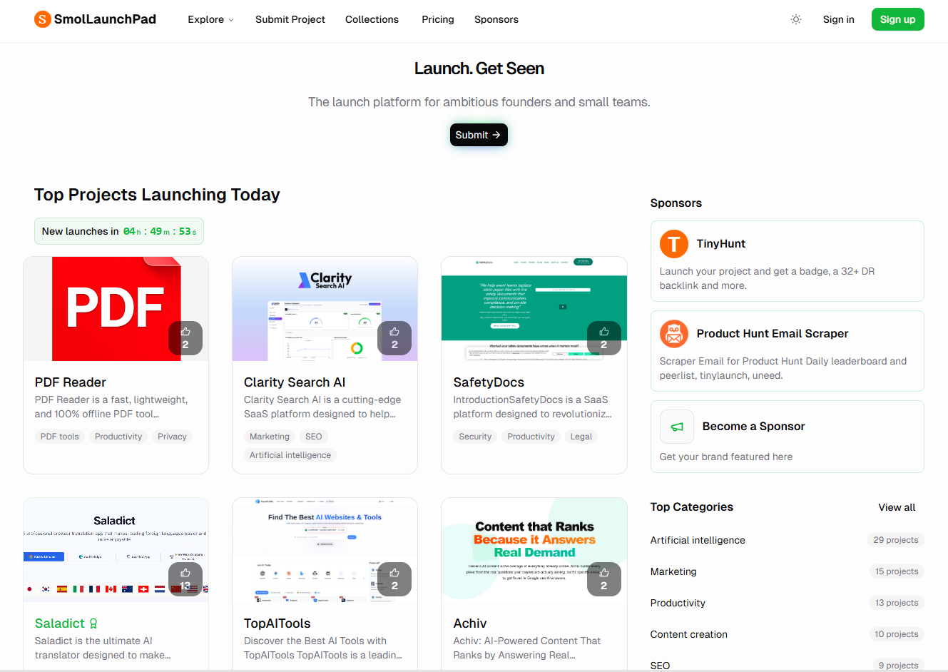 SmolLaunchPad - AI Tool