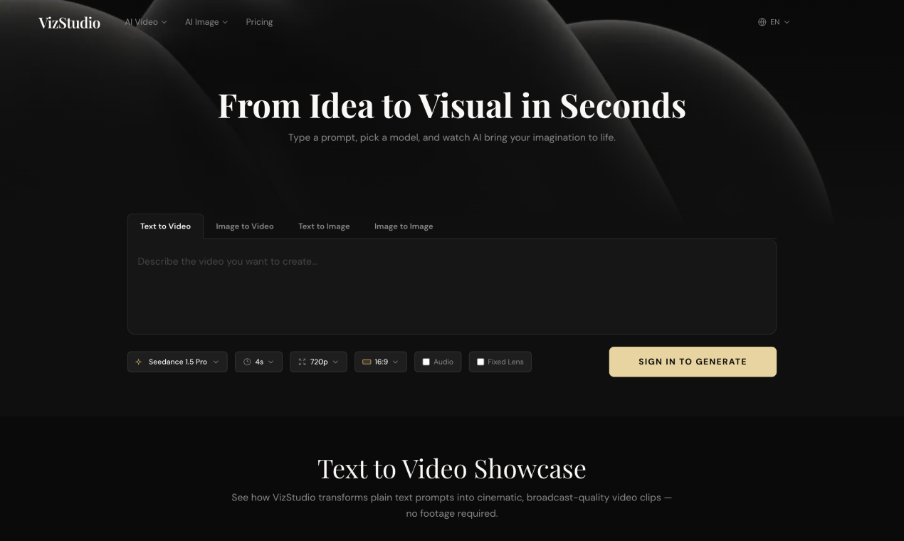 Vizstudio - AI Tool